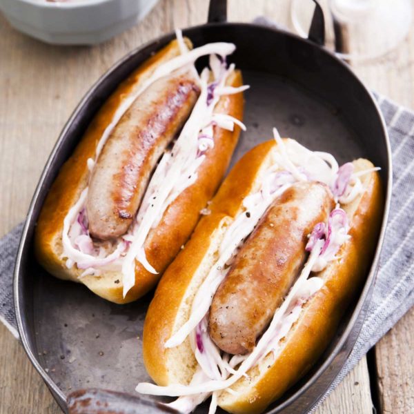 HOT DOGS & COLESLAW